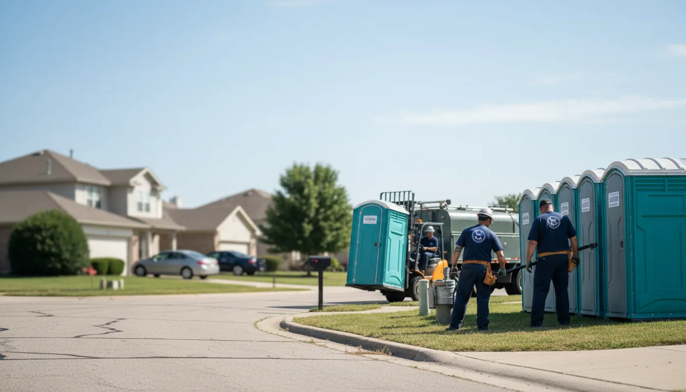 Porta Potty Rental in Vandalia, IL near me